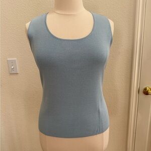Chico's Light Blue Tank Top size 16 (Chico’s size 3)